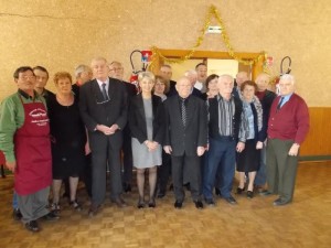 Le banquet des aînés a été honoré par Martine Vert, conseillère générale, du canton d'Argenton. 