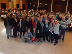 Lors de la réunion mensuelle, salle des fêtes d'Argenton.