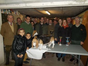 A l'heure des récompenses, chez Jacques Lasserre, à St-Marcel.