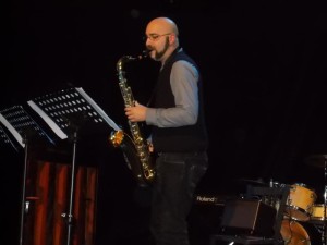 Julien Bire, professeur de saxophone.