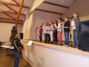 La cérémonie des voeux s'est déroulée à la salle des fêtes de Saint-Gaultier.