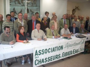 Lors de ll'assemblée