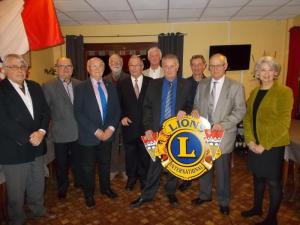 Juste après la cérémonie au Prieuré de Saint-Marcel.