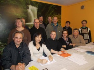 L'assemblée générale s'est déroulée au local du Merle Blanc, baptisé le Nid du Merle.