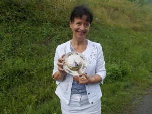 Michèle Dupont, a reçu au nom du CIOF une récompense bien méritée.