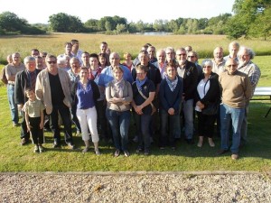 Les bénévoles du salon de la chasse 2014.