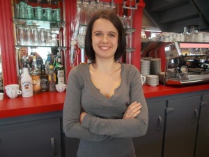 Stéphanie Léger, aux commandes du Pourquoi Pas.