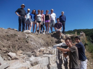 Les travaux ont été réalisés par de jeunes étudiants.