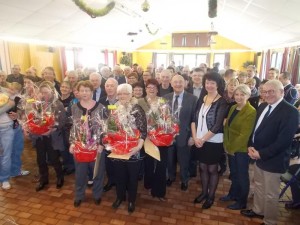 La cérémonie s'est déroulée devant un large public et nombre de personnalités.