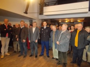 Parmi les personnalités notons la présence de l'adjudant-chef Pascal Rivera, pour la gendarmerie et celle de Philippe Gourlay, président de la CDC. 