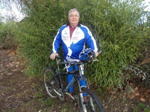 Pierre Garnier, président fondateur du VTT club argentonais. 