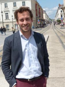 Le Tourangeau Arnaud Burgot, 32 ans ans,  directeur général de Ulule.