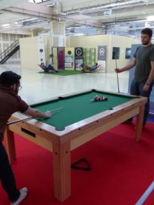 L’organisation du travail des entreprises hébergées chez Mame tourne autour d’un espace détente. (Photo NR)