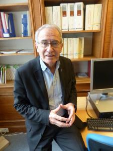 Gérard Vincent, vice-président de la CCI Touraine, en charge de l’entrepreunariat, du développement économique et du Tourisme. (Photo : NR)