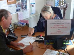 En périodes de fêtes, le local ne désemplit pas. (Photo NR)