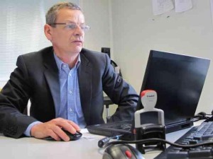 Stéphane Ducrocq, directeur du Pôle emploi de Chinon, travaille depuis un an sur le dossier Center Parcs.