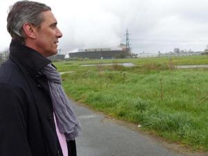 Jean-Luc Dupont, président de la communauté de communes Chinon Vienne et Loire : « Entre trois et quatre milliards d’euros vont être investis ici par EDF. Nous accompagnons… » (Photo NR).