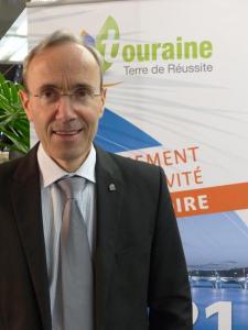 Claude Paris, président du Medef 37, donne rendez-vous aux Tourangeaux le jeudi 21 mai au Vinci. (Photo NR).