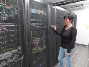 Le Data Center de l’université de Tours gère des millions de données informatiques pour les 25.000 étudiants et les 2.500 personnels.