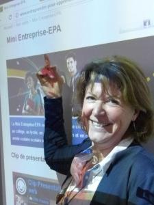 Josiane Perrone : « Entreprendre pour apprendre, cela concerne les jeunes de 7 à 25 ans… » (Photo NR)