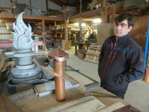 L'entreprise Merlot a remporté le marché de la couverture de la gare de Tours. (Photo NR)