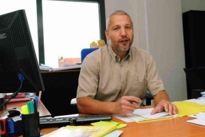 Laurent Coulon, directeur du Pôle emploi de Saint-Pierre-des-Corps. (Photo NR, Patrice Deschamps)