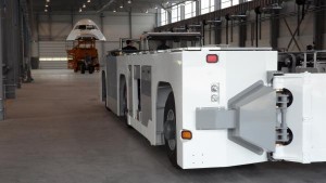 Le Taxibot, tracteur pour avion conçu par TLD. (Photo NR)