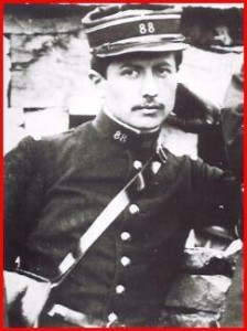 Alain-Fournier  lieutenant d'infanterie