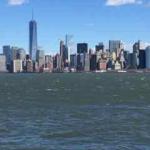 Vue de New York depuis Liberty Island