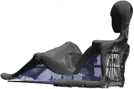 Femme Loire La Femme Loire de Michel Audiard mesurera 17 mètres de haut et 40 mètres de long