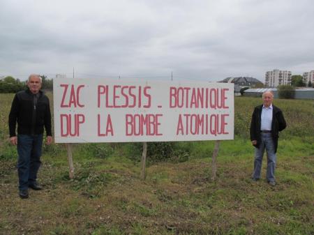 Panneau ZAC Plessis-Botanique