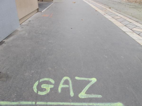 Premier exemple de grafiti crypto-tram