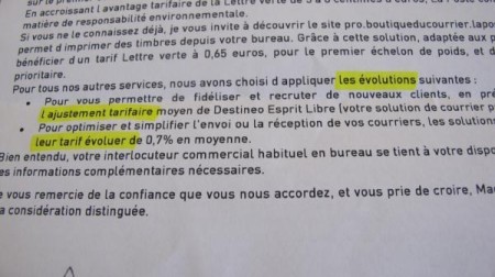 La novlangue technocratique  a fait une entrée triomphale à La Poste.