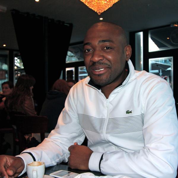 Eddye Abossolo, Camerounais installé depuis cinq ans à Tours.