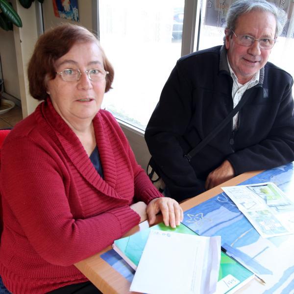 Sylvie Marchais et Manuel Bettencourt, deux présidents très impliqués des amicales de locataires.