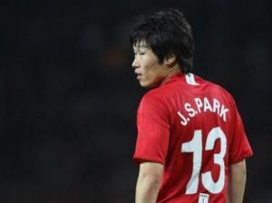 Le Coréen de Manchester United Ji Sung Park