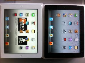 New iPad à gauche Vs iPad 2