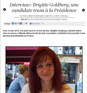 Têtu a trouvé sa candidate pour 2012.