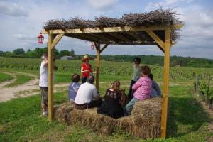 Une balade contée au domaine Sauvète (photo NR)